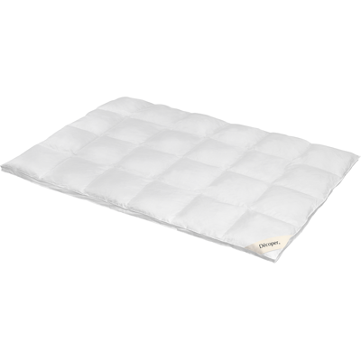 Decoper Decke Decoper ®, Füllung: 90% Daunen/ 10% Federn, Bezug: 100% Baumwolle WARM; 155x220 cm (BxL); weiß Decoper Decke Decoper ®, Füllung: 90% Daunen/ 10% Federn, Bezug: 100% Baumwolle WARM; 155x220 cm (BxL); weiß