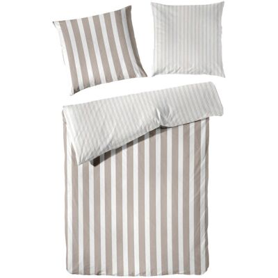 Decoper Perkal Bettwäsche Set; 240x220 cm (BxL), 80x80 cm (LxB); taupe Decoper Perkal Bettwäsche Set; 240x220 cm (BxL), 80x80 cm (LxB); taupe