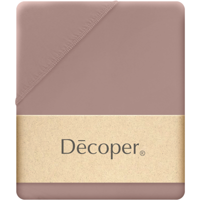 Decoper Decoper ® Mako-Feinjersey Spannbettlaken aus 100% Baumwolle; 180-200x200 cm (BxL); braun Decoper Decoper ® Mako-Feinjersey Spannbettlaken aus 100% Baumwolle; 180-200x200 cm (BxL); braun