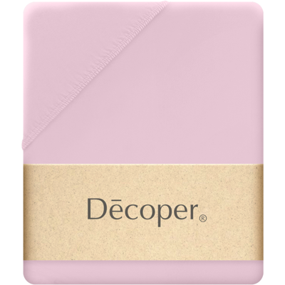 Decoper Decoper ® Mako-Feinjersey Spannbettlaken aus 100% Baumwolle; 180-200x200 cm (BxL); rosé Decoper Decoper ® Mako-Feinjersey Spannbettlaken aus 100% Baumwolle; 180-200x200 cm (BxL); rosé