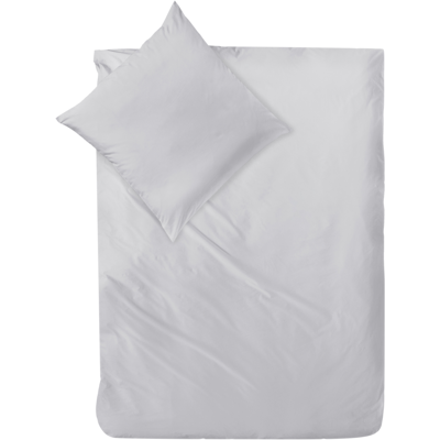 Decoper Decoper ® Mako-Satin Bettwäsche-Set aus 100% Baumwolle; 155x220 cm (BxL), 80x80 cm (LxB); silber Decoper Decoper ® Mako-Satin Bettwäsche-Set aus 100% Baumwolle; 155x220 cm (BxL), 80x80 cm (LxB); silber