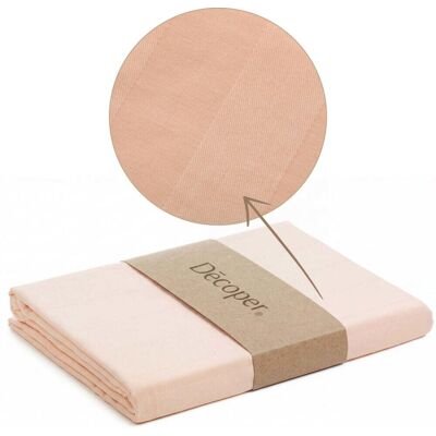 Decoper Streifsatin Bettwäsche Set; 135x200 cm (BxL), 60x80 cm (LxB); rosa Decoper Streifsatin Bettwäsche Set; 135x200 cm (BxL), 60x80 cm (LxB); rosa