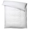 PULSIVA Bettbezug Linon; 135x200 cm (BxL); weiß; 6 Stück / Packung