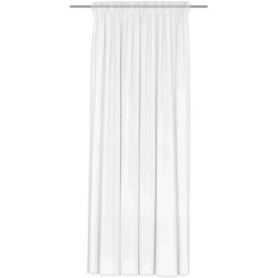 ERWIN M. Transparenter Vorhang Smaragd; 450x245 cm (BxH); weiß ERWIN M. Transparenter Vorhang Smaragd; 450x245 cm (BxH); weiß