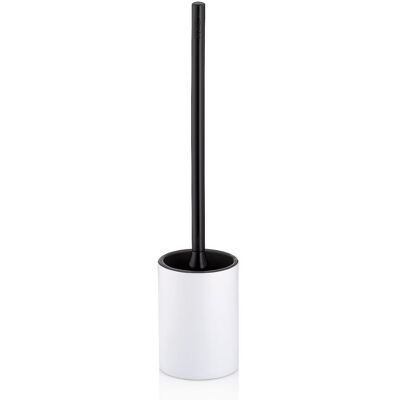kela Wc-Garnitur Matsi Keramik hellgrau 44,5cm 10,5cmØ; 10.5x44.5 cm (ØxH); weiß kela Wc-Garnitur Matsi Keramik hellgrau 44,5cm 10,5cmØ; 10.5x44.5 cm (ØxH); weiß