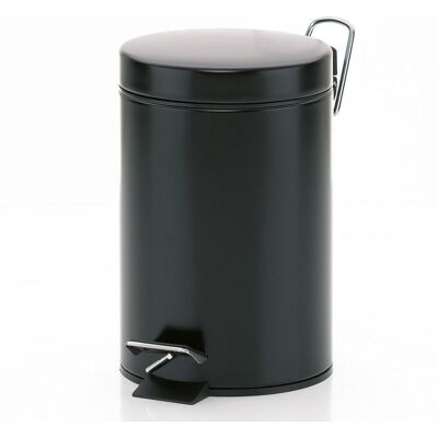 kela Kosmetikeimer Monaco Metall; 3000 ml, 17x26 cm (ØxH); schwarz kela Kosmetikeimer Monaco Metall; 3000 ml, 17x26 cm (ØxH); schwarz