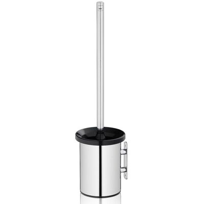 kela WC-Garnitur Alor Edelstahl 18/10; 11.5x45 cm (ØxH); schwarz kela WC-Garnitur Alor Edelstahl 18/10; 11.5x45 cm (ØxH); schwarz