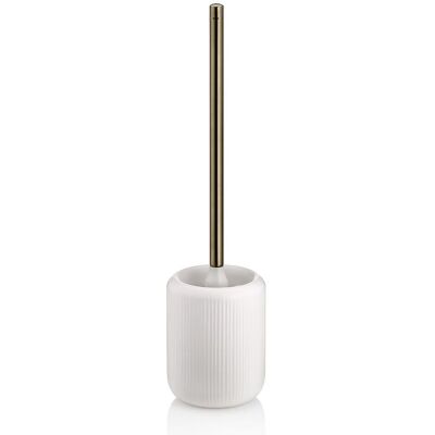 kela Wc-Garnitur Adele Keramik offwhite 45,5cm 11,0cmØ; 11x45.5 cm (ØxH); weiß kela Wc-Garnitur Adele Keramik offwhite 45,5cm 11,0cmØ; 11x45.5 cm (ØxH); weiß