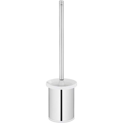 kela WC-Garnitur Alor Edelstahl 18/10 Standmodell; 11.5x45 cm (ØxH); weiß kela WC-Garnitur Alor Edelstahl 18/10 Standmodell; 11.5x45 cm (ØxH); weiß
