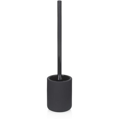 kela Wc-Garnitur Sana Keramik beige 45,0cm 10,0cmØ; 10x45 cm (ØxH); schwarz kela Wc-Garnitur Sana Keramik beige 45,0cm 10,0cmØ; 10x45 cm (ØxH); schwarz