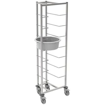 Scaritech Einfache Edelstahlleiter für 20-Liter-/19-Liter-Behälter; weiß Scaritech Einfache Edelstahlleiter für 20-Liter-/19-Liter-Behälter; weiß