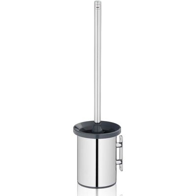 kela WC-Garnitur Alor Edelstahl 18/10; 11.5x45 cm (ØxH); dunkelgrau kela WC-Garnitur Alor Edelstahl 18/10; 11.5x45 cm (ØxH); dunkelgrau