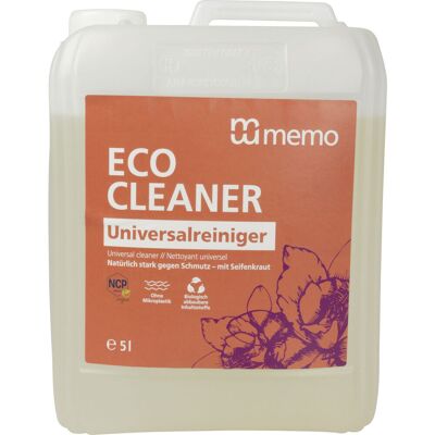 memo Universalreiniger 'ECO CLEANER', Nachfüllung; 5000 ml; weiß memo Universalreiniger 'ECO CLEANER', Nachfüllung; 5000 ml; weiß