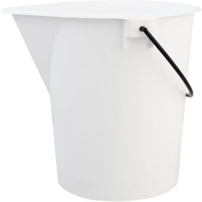 Schneider Eimer - 15 Liter; 15000 ml, 37.2x31.6x33.5x31.6 cm (LxBxHxØ); weiß Schneider Eimer - 15 Liter; 15000 ml, 37.2x31.6x33.5x31.6 cm (LxBxHxØ); weiß