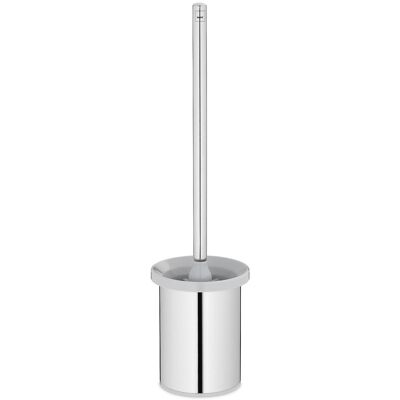kela WC-Garnitur Alor Edelstahl 18/10 Standmodell; 11.5x45 cm (ØxH); hellgrau kela WC-Garnitur Alor Edelstahl 18/10 Standmodell; 11.5x45 cm (ØxH); hellgrau