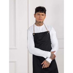 Le Nouveau Chef Kochschürze Spanish One ; 70x83 cm (LxB); schwarz Le Nouveau Chef Kochschürze Spanish One ; 70x83 cm (LxB); schwarz