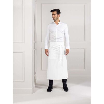 Le Nouveau Chef Bistroschürze Nicolas; 95x90 cm (LxB); weiß Le Nouveau Chef Bistroschürze Nicolas; 95x90 cm (LxB); weiß