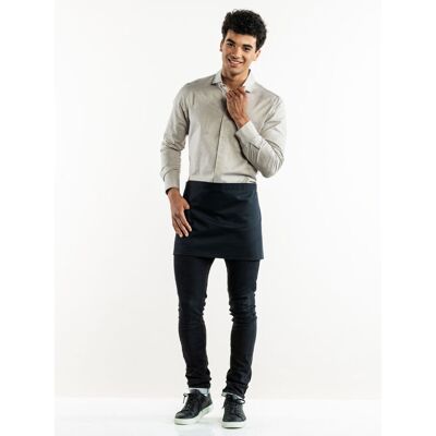 Chaud Devant Bistroschürze 3–Pockets Black W100 – L50; 50x100 cm (LxB); schwarz Chaud Devant Bistroschürze 3–Pockets Black W100 – L50; 50x100 cm (LxB); schwarz