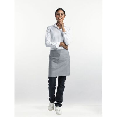 Chaud Devant Bistroschürze Bujutsu Grey W90 – L45; 45x90 cm (LxB); hellgrau Chaud Devant Bistroschürze Bujutsu Grey W90 – L45; 45x90 cm (LxB); hellgrau