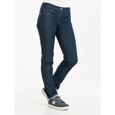 Chaud Devant Kochhose Lady Skinny Blue Denim Stretch; Kleidergröße 2XL; dunkelblau Chaud Devant Kochhose Lady Skinny Blue Denim Stretch; Kleidergröße 2XL; dunkelblau