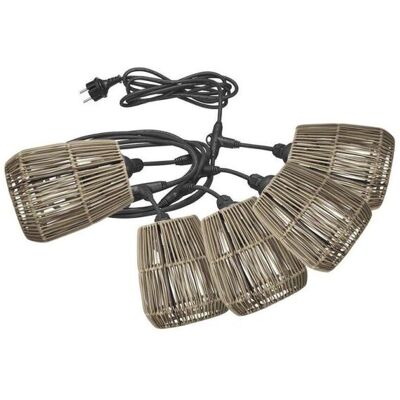 PR Home Outdoor Lichterkette Saigon; 33x18x33 cm (LxBxH); grau PR Home Outdoor Lichterkette Saigon; 33x18x33 cm (LxBxH); grau