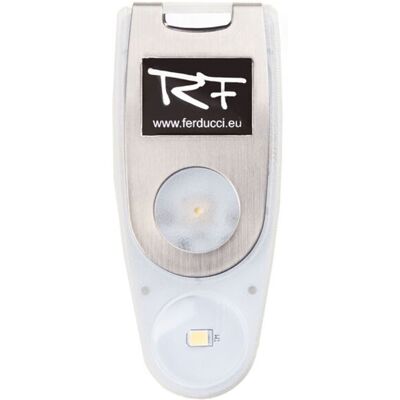 Ferducci LED-Light System für Kellnerbörsen und Handtaschen; 7.1x3 cm (LxB); silber Ferducci LED-Light System für Kellnerbörsen und Handtaschen; 7.1x3 cm (LxB); silber