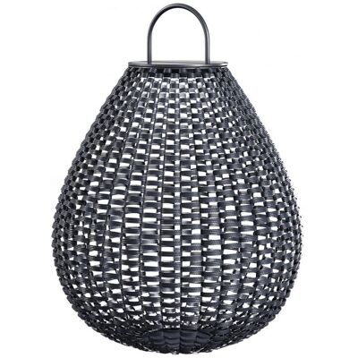 Maytoni Maytoni Solarleuchte Plet Schwarz, aus Rattan, LED, 100lm, 3000K; 36x36x45 cm (LxBxH); schwarz Maytoni Maytoni Solarleuchte Plet Schwarz, aus Rattan, LED, 100lm, 3000K; 36x36x45 cm (LxBxH); schwarz