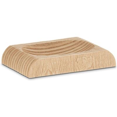 Seifenschale Polymerharz - Holzdekor - 13x9x2,5 cm Seifenschale Polymerharz - Holzdekor - 13x9x2,5 cm