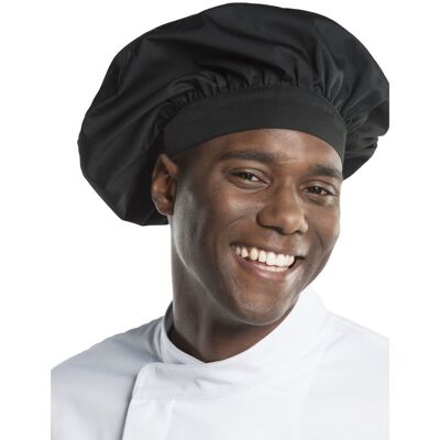 Chaud Devant Kopfbedeckung Chef Hat Nero – One Size; schwarz Chaud Devant Kopfbedeckung Chef Hat Nero – One Size; schwarz