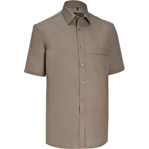 JOBELINE Herrenhemd Marc Halbarm; Kleidergröße 41/42; taupe JOBELINE Herrenhemd Marc Halbarm; Kleidergröße 41/42; taupe