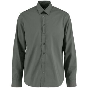 JOBELINE Herren Hemd Porter Langarm; Kleidergröße 43/44; dunkelgrau JOBELINE Herren Hemd Porter Langarm; Kleidergröße 43/44; dunkelgrau