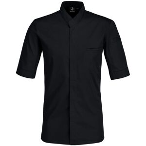 JOBELINE Herren Kochjacke Marco Kurzarm; Kleidergröße 54; schwarz JOBELINE Herren Kochjacke Marco Kurzarm; Kleidergröße 54; schwarz