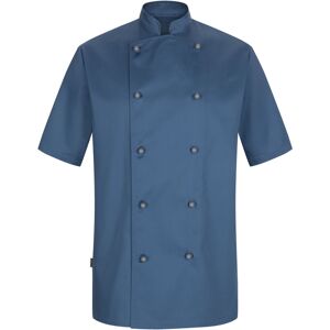 PULSIVA Herrenkochjacke Paolo Halbarm; Kleidergröße 60; dunkelblau PULSIVA Herrenkochjacke Paolo Halbarm; Kleidergröße 60; dunkelblau