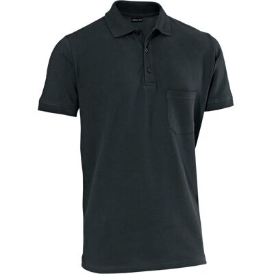 JOBELINE Herren Poloshirt Cato Kurzarm; Kleidergröße M; schwarz JOBELINE Herren Poloshirt Cato Kurzarm; Kleidergröße M; schwarz