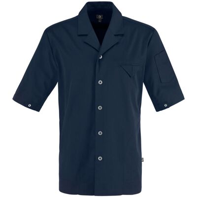 JOBELINE Herren Kochjacke Joel Kurzarm; Kleidergröße 58; navy JOBELINE Herren Kochjacke Joel Kurzarm; Kleidergröße 58; navy