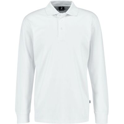 JOBELINE Herren Poloshirt Fly Langarm; Kleidergröße 3XL; weiß JOBELINE Herren Poloshirt Fly Langarm; Kleidergröße 3XL; weiß