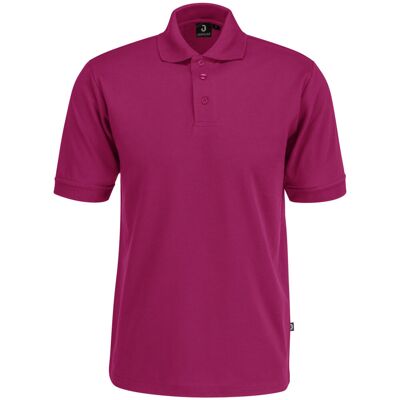JOBELINE Herren Poloshirt Fly Kurzarm; Kleidergröße S; brombeer JOBELINE Herren Poloshirt Fly Kurzarm; Kleidergröße S; brombeer