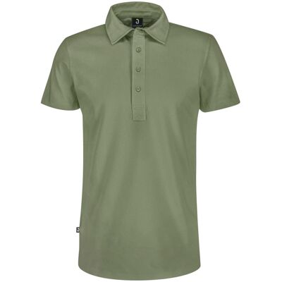 JOBELINE Herren Poloshirt Oliver Kurzarm; Kleidergröße M; oliv JOBELINE Herren Poloshirt Oliver Kurzarm; Kleidergröße M; oliv