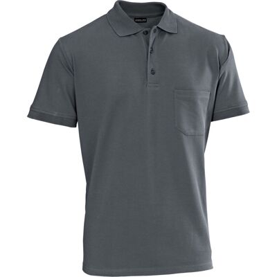 JOBELINE Herren Poloshirt Cato Kurzarm; Kleidergröße S; graphit JOBELINE Herren Poloshirt Cato Kurzarm; Kleidergröße S; graphit