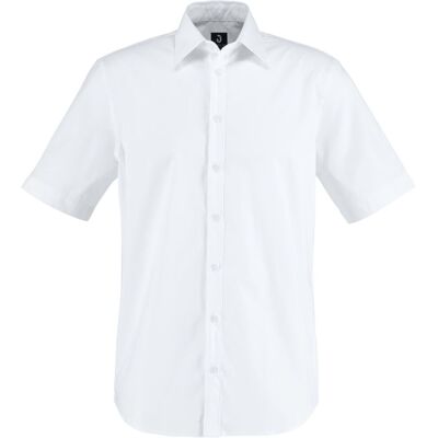JOBELINE Herren Hemd Porter Kurzarm; Kleidergröße 39/40; weiß JOBELINE Herren Hemd Porter Kurzarm; Kleidergröße 39/40; weiß