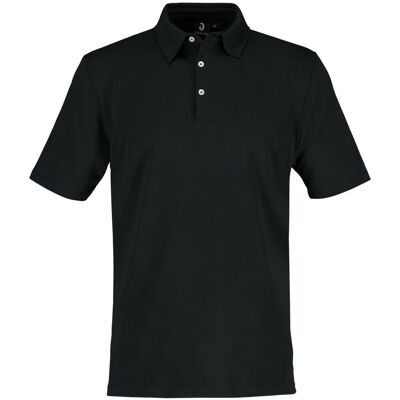 JOBELINE Herren Poloshirt Malme Kurzarm; Kleidergröße S; schwarz JOBELINE Herren Poloshirt Malme Kurzarm; Kleidergröße S; schwarz