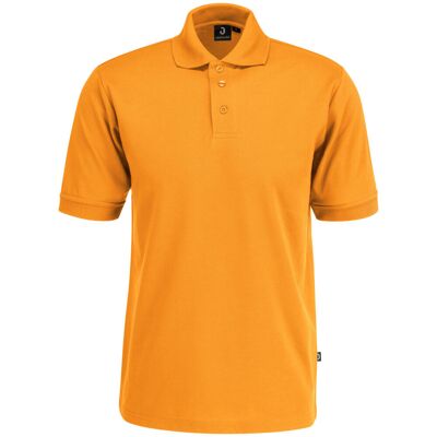 JOBELINE Herren Poloshirt Fly Kurzarm; Kleidergröße 4XL; mango JOBELINE Herren Poloshirt Fly Kurzarm; Kleidergröße 4XL; mango
