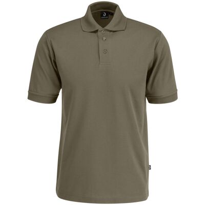 JOBELINE Herren Poloshirt Fly Kurzarm; Kleidergröße S; taupe JOBELINE Herren Poloshirt Fly Kurzarm; Kleidergröße S; taupe