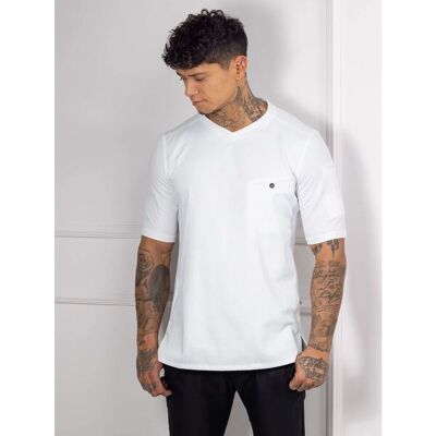 Le Nouveau Chef T-Shirt Ferre; Kleidergröße S; weiß Le Nouveau Chef T-Shirt Ferre; Kleidergröße S; weiß