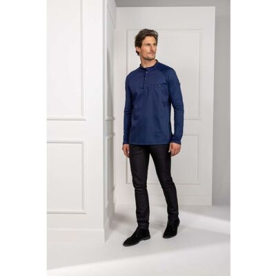 Le Nouveau Chef Kochjacke Elias ; Kleidergröße XL; blau Le Nouveau Chef Kochjacke Elias ; Kleidergröße XL; blau