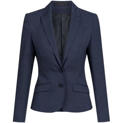GREIFF Damen-Blazer SF Modern 37.5 Pinpoint; Kleidergröße 34; dunkelblau GREIFF Damen-Blazer SF Modern 37.5 Pinpoint; Kleidergröße 34; dunkelblau