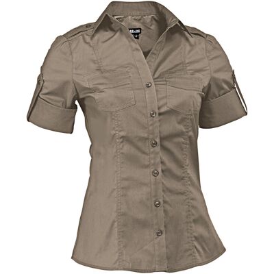JOBELINE Damenbluse Kate Halbarm; Kleidergröße 50; taupe JOBELINE Damenbluse Kate Halbarm; Kleidergröße 50; taupe