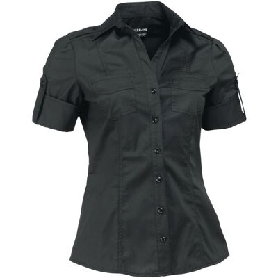 JOBELINE Damenbluse Kate Halbarm; Kleidergröße 42; schwarz JOBELINE Damenbluse Kate Halbarm; Kleidergröße 42; schwarz