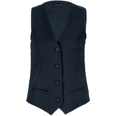 JOBELINE Damen Weste Tommy; Kleidergröße 46; navy JOBELINE Damen Weste Tommy; Kleidergröße 46; navy