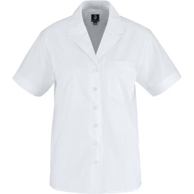JOBELINE Damen Bluse Magnum Kurzarm; Kleidergröße 42; weiß JOBELINE Damen Bluse Magnum Kurzarm; Kleidergröße 42; weiß